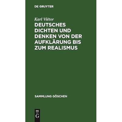 Deutsche Literaturgeschichte von 1700 bi