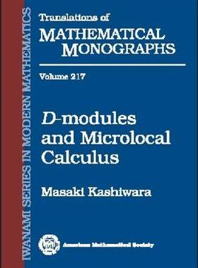 预订 D-modules and Microlocal Calculus