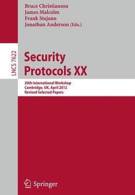 【预订】Security Protocols XX