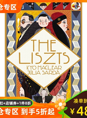 英文原版 李斯特一家 Julia Sarda 绘本插画 精装 Kyo Maclear创作 The Liszts