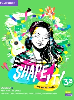 预订 Shape It! Level 3 Combo B Student’s Book and Workbook with Practice Extra: 9781108854078
