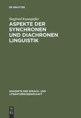 【预订】Aspekte der synchronen und diachronen Linguistik 9783484220102