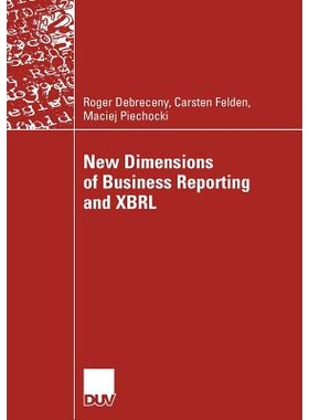 预订 New Dimensions of Business Reporting and XBRL: 9783835008359
