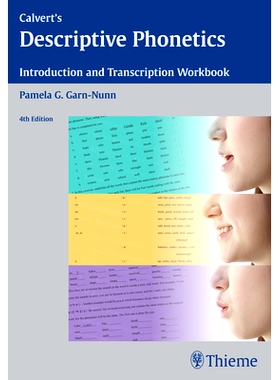 预订 Calvert’s Descriptive Phonetics: Introduction and Transcription Workbook 卡尔弗特的描述语音：导论和转录练习册: 978