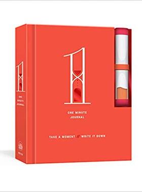 【预订】One Minute Journal: Take a Moment. Write It Down.