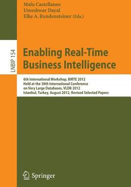 预订 Enabling Real-Time Business Intelligence