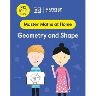 预订 Maths - No Problem! Geometry and Shape, Ages 10-11 (Key Stage 2) 数学——没问题!几何与形状,10-11岁(小学二年级):