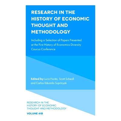 预订 Research in the History of Economic Thought and Methodology: Including a Selection of Papers Presented at the First