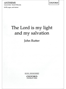 预订 The Lord is my light and my salvation 主是我的光明与拯救: 9780193504158