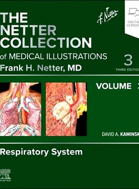 预订 The Netter Collection of Medical Illustrations: Respiratory System, Volume 3: 9780323881272