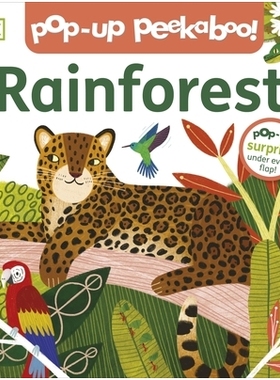 预订 Pop-Up Peekaboo! Rainforest: Pop-Up Surprise Under Every Flap! 弹出式躲猫猫！雨林: 9780241563380