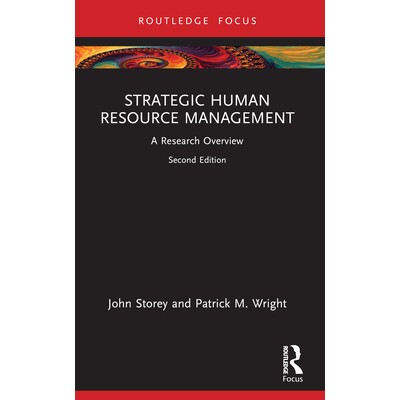 预订 Strategic Human Resource Management: A Research Overview: 9781032427850