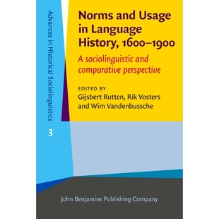 Usage 规范和使用 语言史上 Norms and sociolinguistic Language perspective 预订 History comparative 1600–1900