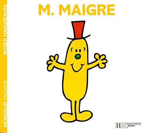 预售  法语版奇先生妙小姐系列童书 瘦先生 Monsieur Maigre 儿童启蒙 法语学习 经典童书系列 法国原装进口 身体认知