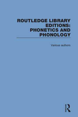 【预订】Routledge Library Editions: Phonetics and Phonology
