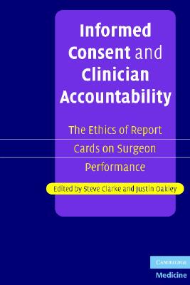 【预订】Informed Consent and Clinician Accountability