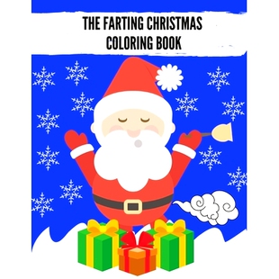 Christmas Gif Animals For The Farting Adults Book Coloring Kids 预订 Funny And Activity