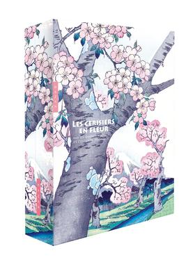 预订 法国Hazan折页艺术系列 日本版画大师的樱花 法语原版画册 Les cerisiers en fleur par les grands maîtres