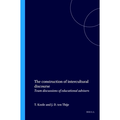 预订 The construction of intercultural discourse: Team discussions of educational advisers 跨文化话语的建构——教育顾问