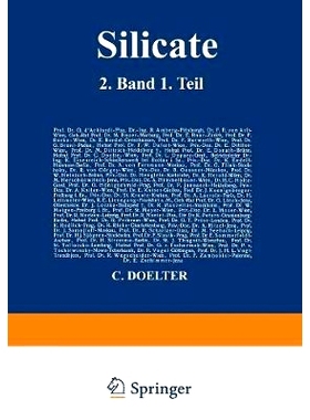 预订 Silicate: 2. Band 1. Teil: 9783642495755