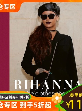 蕾哈娜 她的穿衣时尚 英文原版 Rihanna: and the clothes she wears 摄影集进口艺术画册 时尚穿搭粉丝书