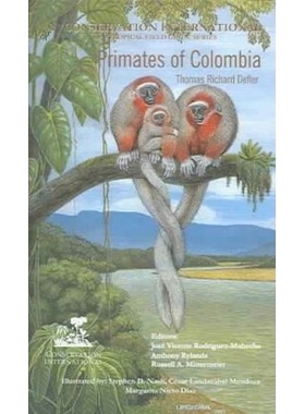 预订 Primates of Colombia Colombia灵长目: 9781881173830