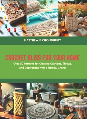 预订 Crochet Bliss for Your Home: Over 30 Patterns for Creating Cushions, Throws, and Decorations with a Homely Charm: 9