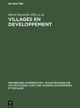 【预订】Villages en developpement 9783111189864
