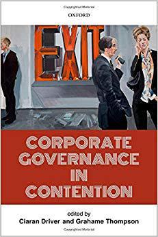 【预售】Corporate Governance in Contention