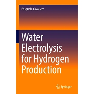 预订 Water Electrolysis for Hydrogen Production 电解水制氢: 9783031377822