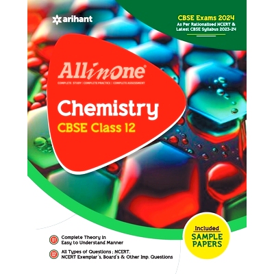 预订 All In One Class 12th Chemistry for CBSE Exam 2024: 9789350105627