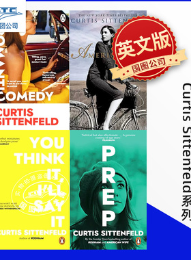 现货 美国妻子/浪漫喜剧/你想，我说/奥尔特校园手记 Curtis Sittenfeld 克蒂丝‧希坦菲 英文原版 爱情小说 American Wife