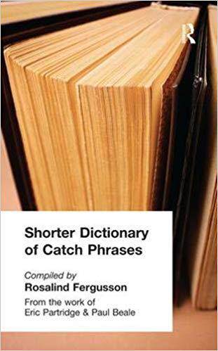 【预售】Shorter Dictionary of Catch Phrases