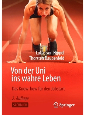 预订 von Hippel/Daubenfeld, Von der Uni ins wahre Leben 2.Aufl. von Hippel/Daubenfeld，从大学到现实生活，第 2 版。: 9783