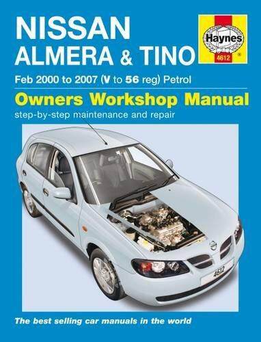 [预订]Nissan Almera & Tino Petrol (Feb 00 - 07) Haynes Repair Manual 9781785213366