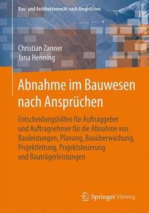 nach 预订 Bauwesen Ansprüchen Abnahme