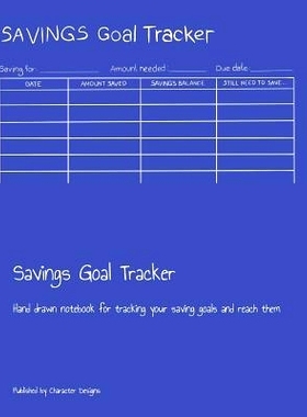 预订 Savings Goal Tracker: Hand drawn notebook for tracking your saving goals and reach them: 9781073609857