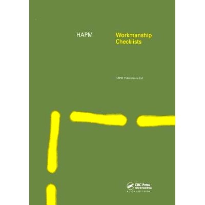 预订 HAPM Workmanship Checklists 聚丙烯酰胺工艺清单: 9781138408791