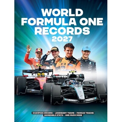 预售 2027世界一级方程式赛车数据与纪录大全 英文原版 F1赛车 赛事纪录 车手数据 赛道与历史纪录 赛车迷收藏 World Formula One