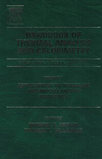 Handbook 预订 Calorimetry Analysis and Thermal