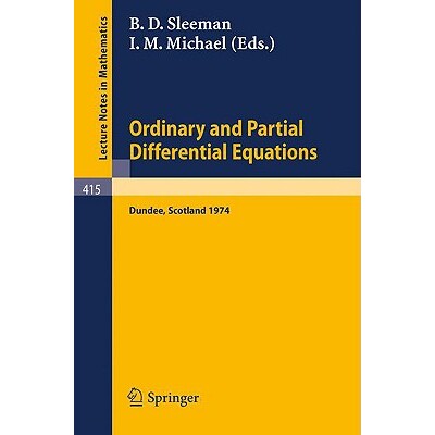预订 Ordinary and Partial Differential Equations Proceedings of the Conference held at Dundee, Scotland, 26-29 March, 19