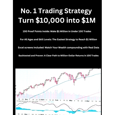 预订 No. 1 Trading Strategy Turn $10,000 into $1M: Unlock the Power of Compounding: Backtested and Proven -No Experience