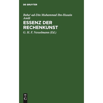 预订 Essenz der Rechenkunst: Arabisch und deutsch: 9783111297620
