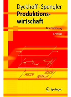 预订 Produktionswirtschaft: Eine Einführung