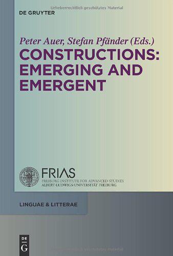 【预订】Constructions 9783110229073