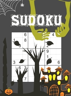 预订 Halloween Sudoku: 5 Difficulty Levels - Easy - Normal - Hard - Very Hard - Extreme - Over 400 Puzzle Grids With Ans