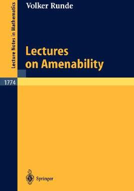 【预订】Lectures on Amenability