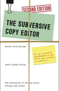 【预订】The Subversive Copy Editor, Second Edition 9780226239903