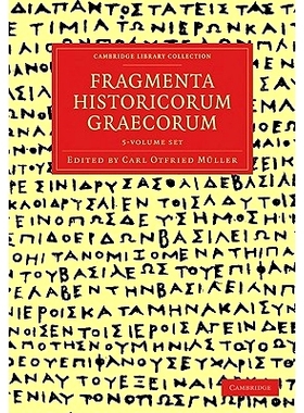 预订 Fragmenta Historicorum Graecorum 5 Volume Paperback Set: 9781108016674