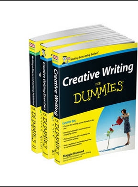 预订 Creative Writing for Dummies Collection- Creative Writing for Dummies/Writing A Novel & Getting Published for Dummi
